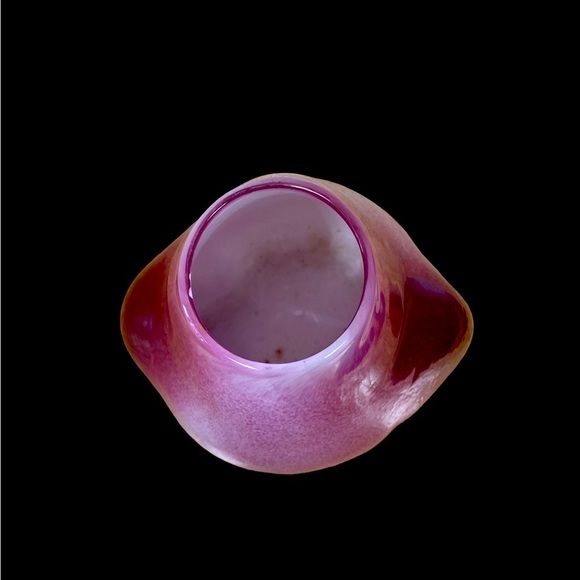 Hand Blown Glass Vase - Picture 2 of 7